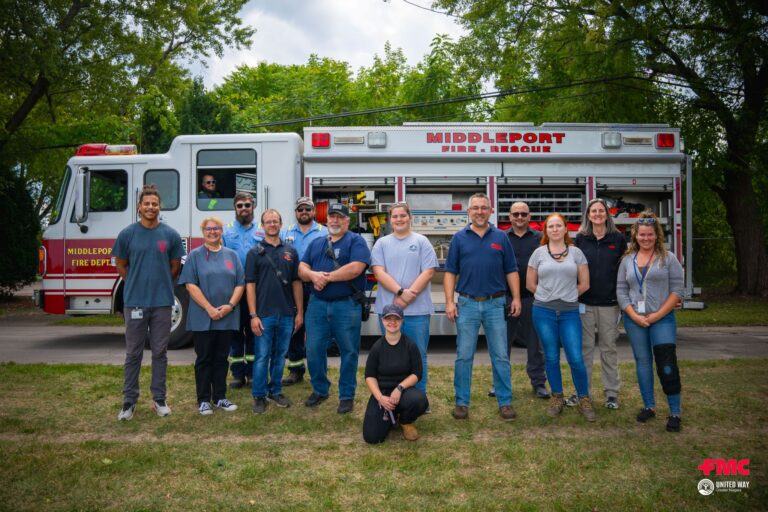 Middleport Safety Day group photo
